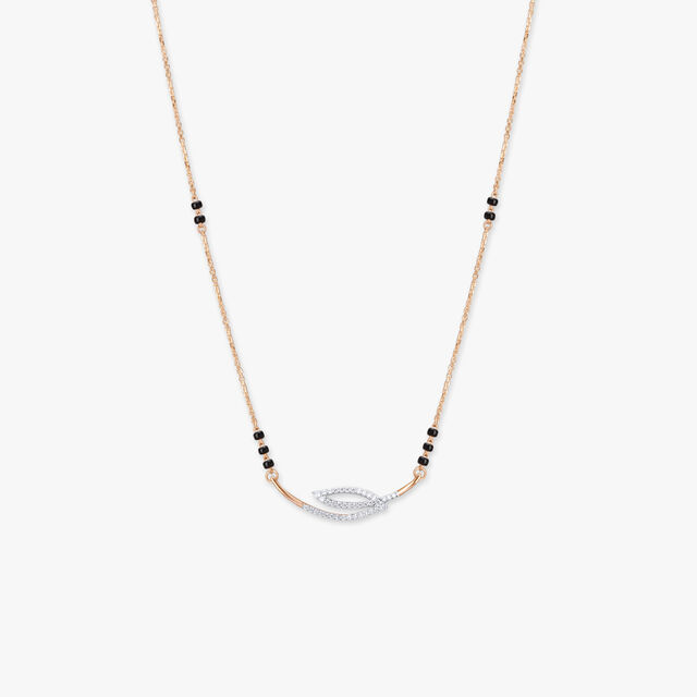 Graceful Minimalism Diamond Mangalsutra
