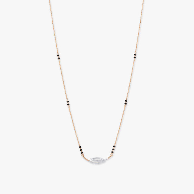 Graceful Minimalism Diamond Mangalsutra