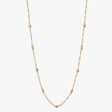Starlit Bead Gold Chain