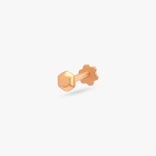 Petite Blossom Gold Nose Pin