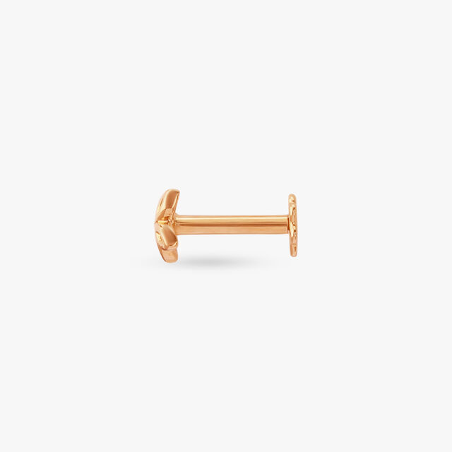 Petal Whisper Gold Nose Pin