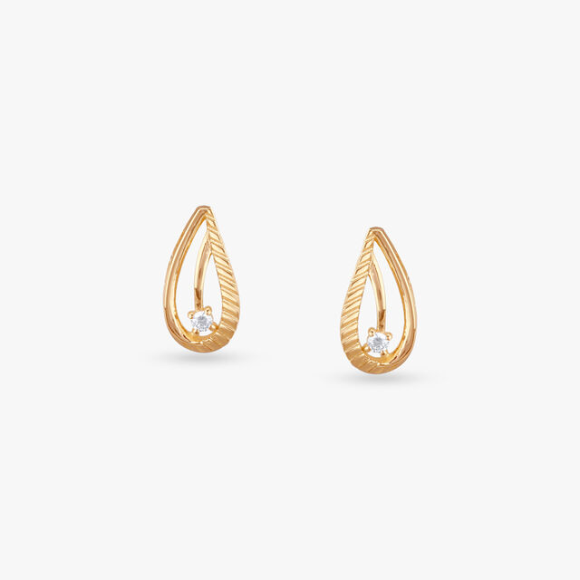Petal Shimmer Gold Necklace Set 4