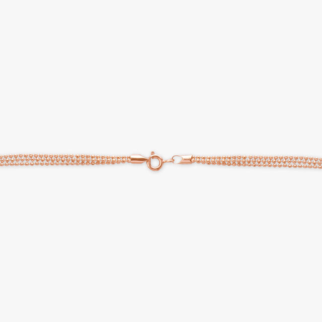 Beaded Blush Gold Chain