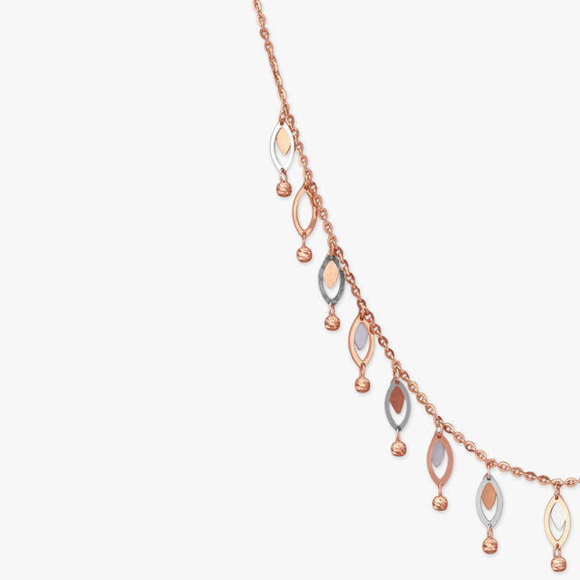 Tassel Teardrop Gold Chain