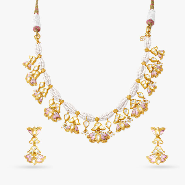 Tejaswi Necklace Set,,hi-res 