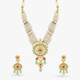 Mukta Kundan Necklace Set 