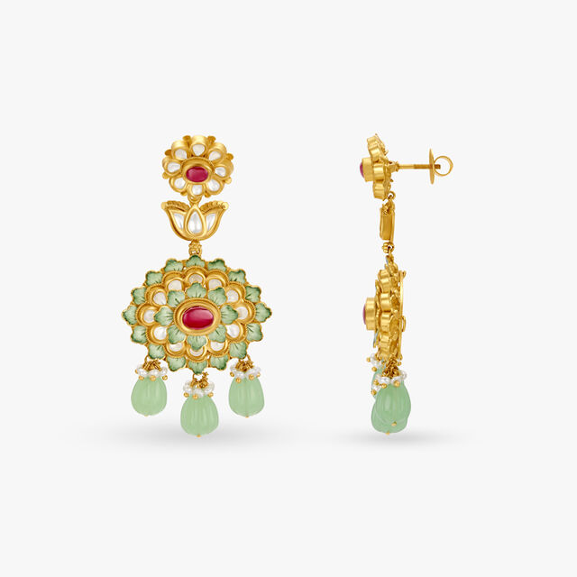 Mukta Kundan Necklace Set 4
