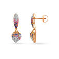 Graceful Tulips Sapphire Drop Earrings,,hi-res 2