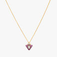 Traditional Elegance Pendant with Chain and Earrings Set 2