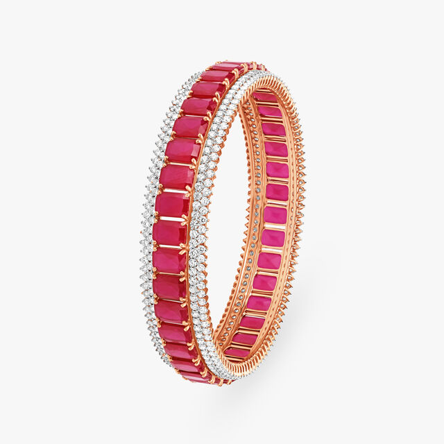 Royal Dazzling Diamond Bangle 2