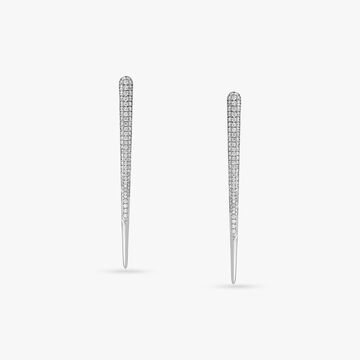 Slique Diamond Drop Earrings