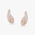 Sparkling Slender Climber Earrings 