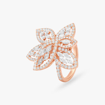 Exquisite Diamond Finger Ring
