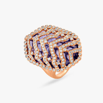 Violet Ravines Ring