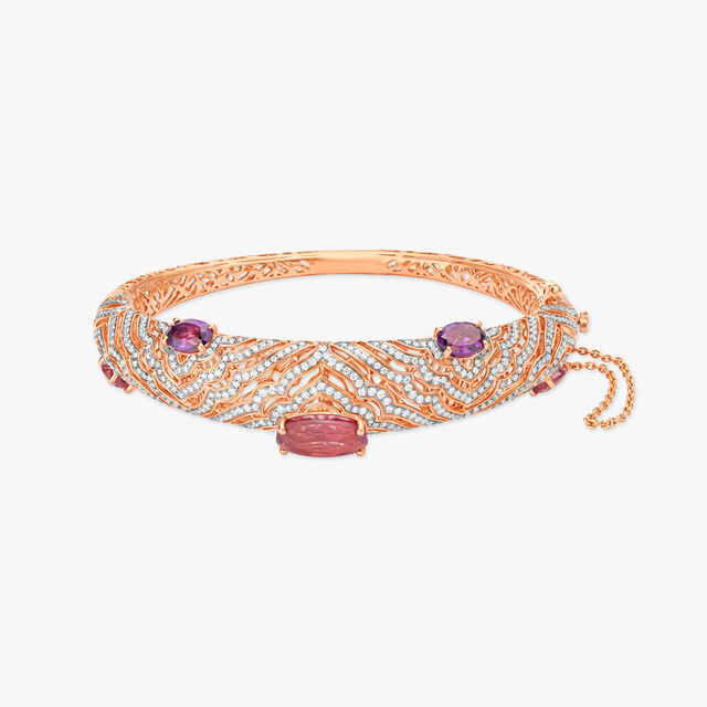 The Jharokha Shadows Bangle,,hi-res 
