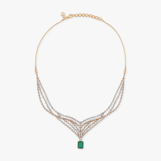 Gorgeous Glimmers Diamond Necklace Set 2