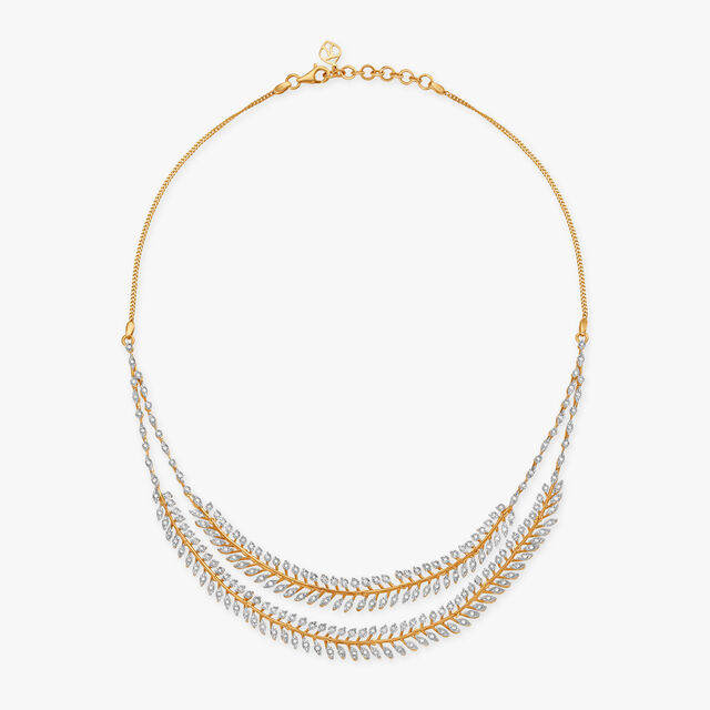 Intricate Layered Diamond Necklace Set 2