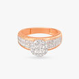 Majestic Crown Diamond Finger Ring 2