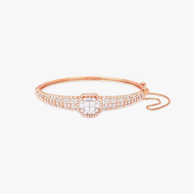 Glamour Halo Diamond Bangle 