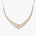 Interwoven Elegance Diamond Necklace Set 2