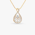 Timeless Tranquillity Diamond Pendant and Earrings Set 3