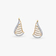 Serene Motion Diamond Pendant and Earrings Set 5