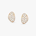 Sculpted Sparkle Diamond Pendant and Earrings Set 4