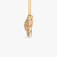 Glorious Gaze Diamond Pendant and Earrings Set 3