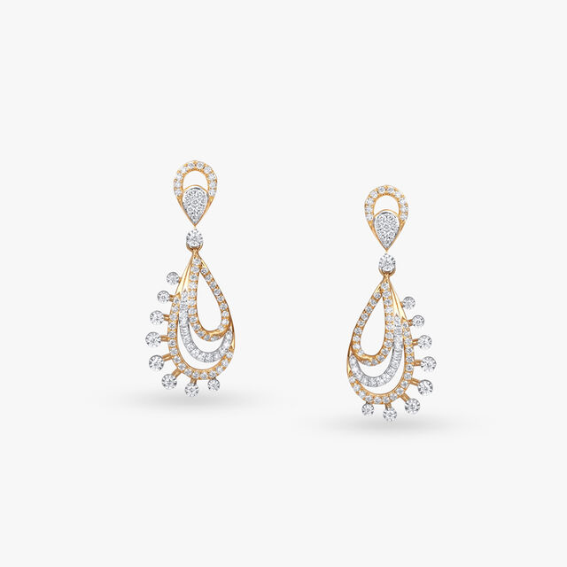 Curved Perfection Diamond Necklace Set 5