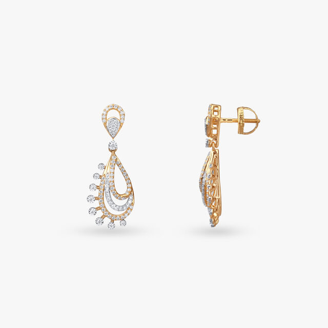 Curved Perfection Diamond Necklace Set 6