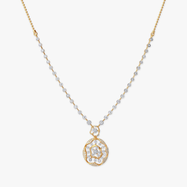Opal Glow Diamond Necklace Set 2