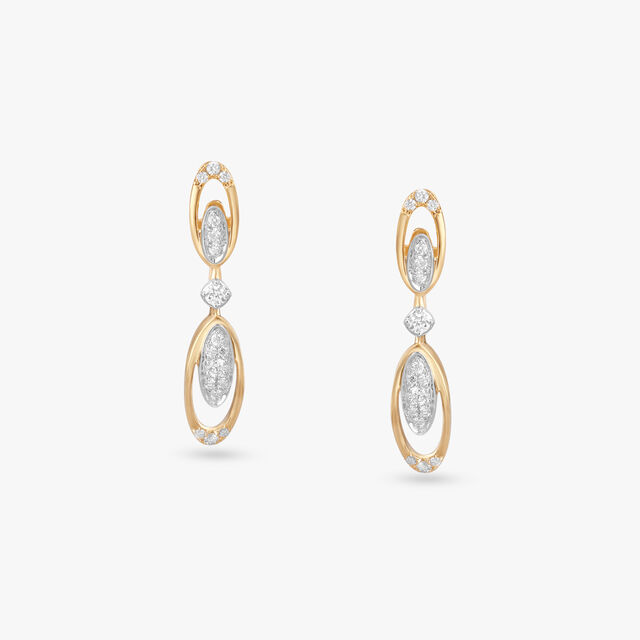 Radiant Ellipse Diamond Necklace Set 4