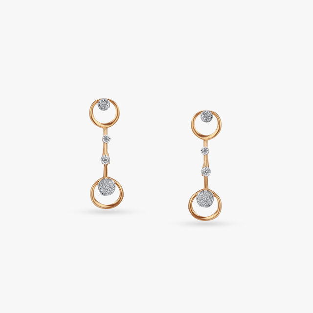 Dazzling Orbit Diamond Necklace Set 4