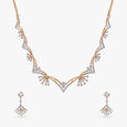 Firework Fantasy Diamond Necklace Set 