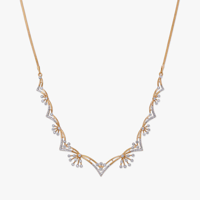 Firework Fantasy Diamond Necklace Set 2