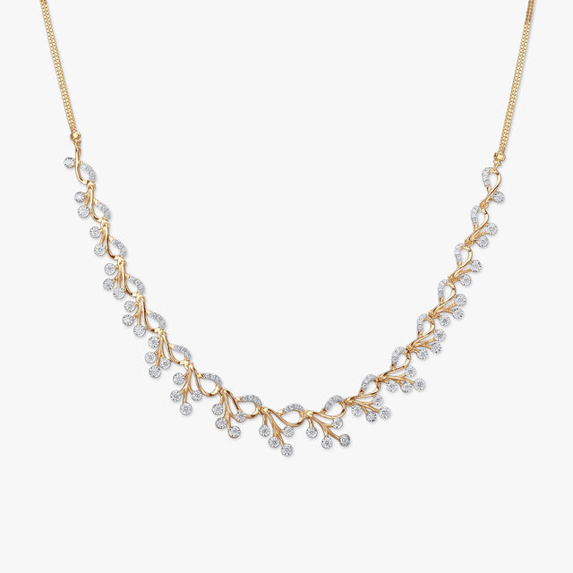 Daisy Delight Diamond Necklace Set 2