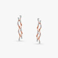 Sparkling Twist Diamond Necklace Set 4