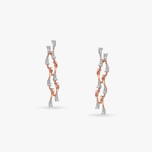 Sparkling Twist Diamond Necklace Set 4