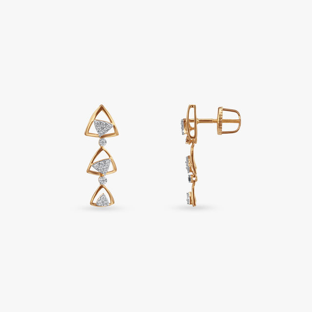 Bold Triad Diamond Necklace Set 5