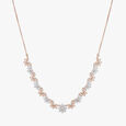 Ethereal Floral Diamond Necklace Set 2
