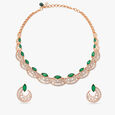 Interlaced Wonders Diamond Necklace Set 