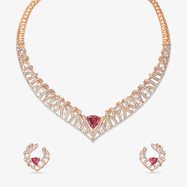 The Holy Trifecta Diamond Necklace Set 