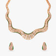 Dance of Envy Diamond Necklace Set 