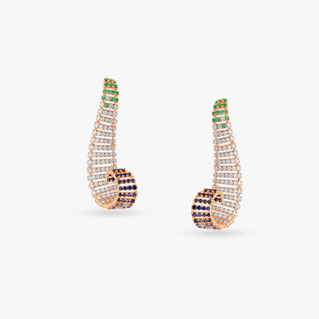 Twists & Turns Diamond Necklace Set 4