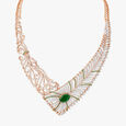 Nature's Symphony Diamond Necklace Set 2