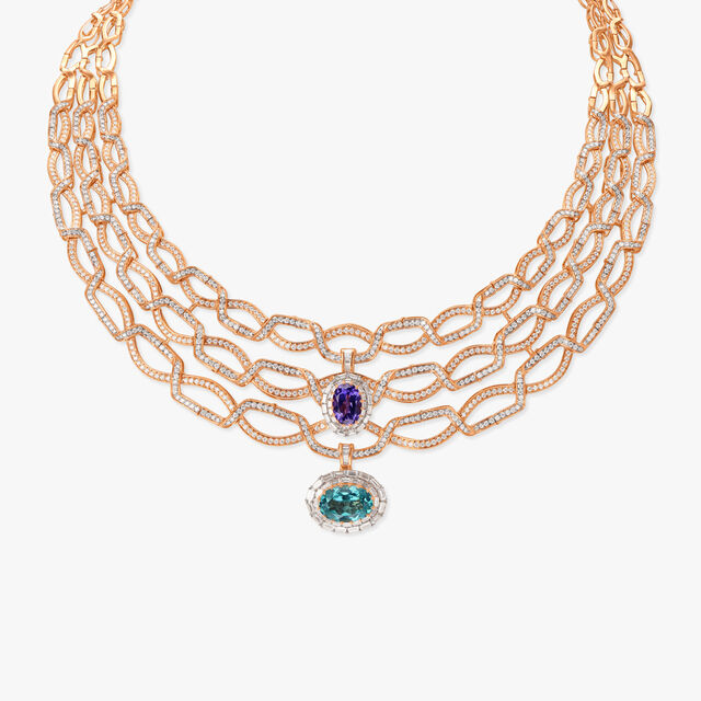 Enigmatic Fancies Diamond Necklace Set 2
