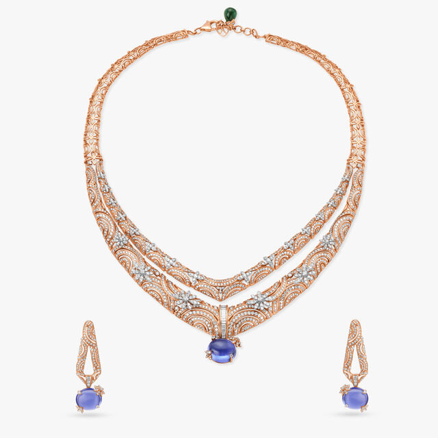 Forever Yours Diamond Necklace Set 