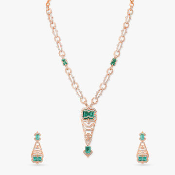 Song of the River Diamond Necklace Set