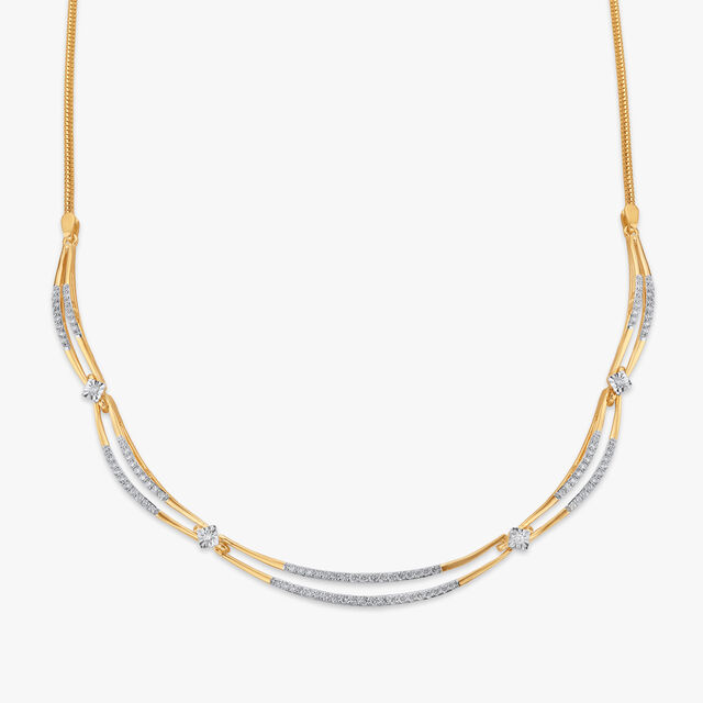 Twinkle Loop Diamond Necklace Set 2