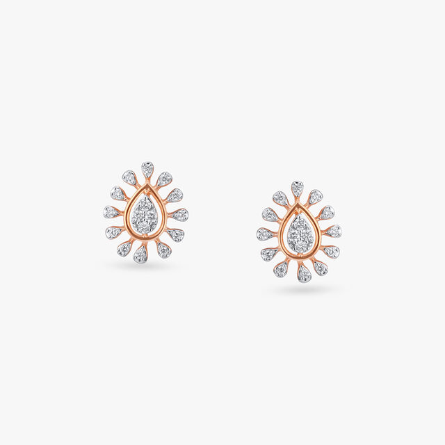 Glowy Drop Diamond Necklace Set 4